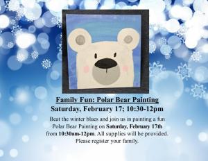 Family Fun: Polar Bear Painting