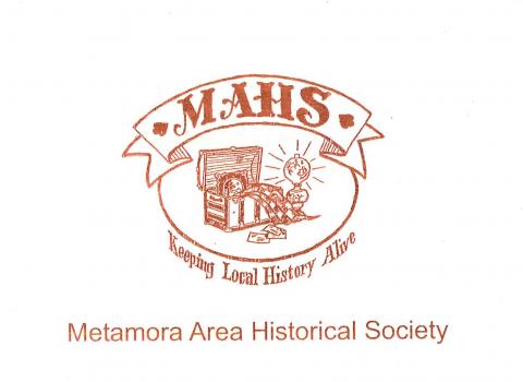 Metamora Area Historical Society logo